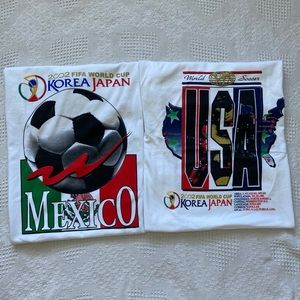 2002 FIFA World Cup T shirt Bundle